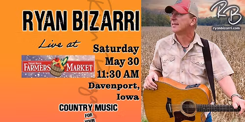 11:30 to 1:00pm Freight House Farmers Market, Davenport, Iowa