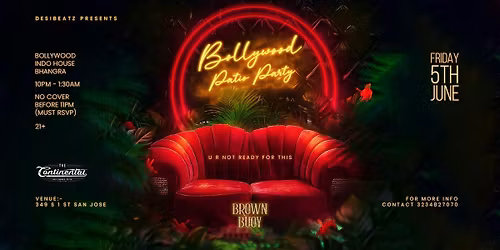 Bollywood Patio Party San Jose | DJ Brown Buoy