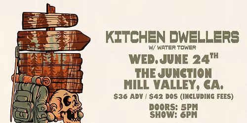 Kitchen Dwellers w\/ Water Tower (Mill Valley)