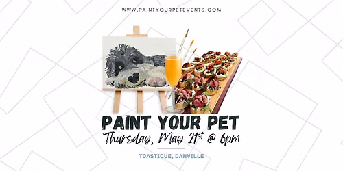 Paint Your Pet + Mimosas & Bites @ Toastique