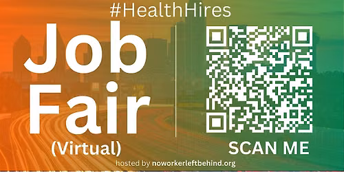 #HealthHires Virtual Job Fair \/ Career Expo Event #Dallas #DFW