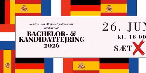Bachelor- og kandidatfejring 2026