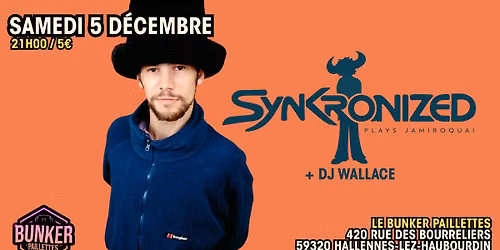 \ud83e\udea9 JAMIROQUAI TRIBUTE - SYNKRONIZED + DJ WALLACE \ud83e\udea9