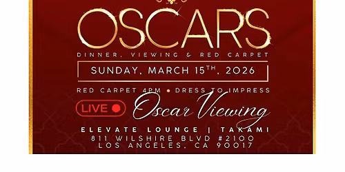The World Networks + Social Mix LA Present AWARDS LOUNGE Oscar's Viewing