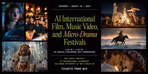 AI International Film, Music Video & Microdrama Festivals \u2014 Hollywood