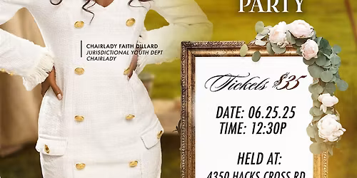 Pretty in Pearls with Chairlady Faith Dillard