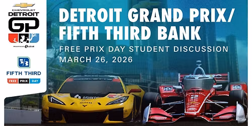 IndyCar Series: The Chevrolet Detroit Grand Prix - 2 Day Pass (Saturday & Sunday)