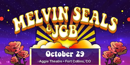 Melvin Seals & JGB | Aggie Theatre | Presented by KRFC 88.9 FM