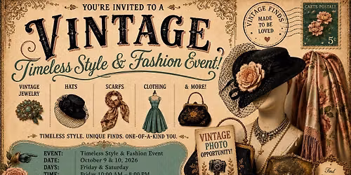 Timeless Style and Fashion Event