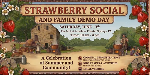 Strawberry Social and Family Demo Day