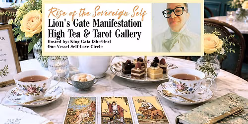 Lion's Gate High Tea & Tarot Gallery: A Regency-Themed Experience