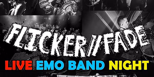 Flicker Fade - Live Band Emo Night at Mercury Music Lounge
