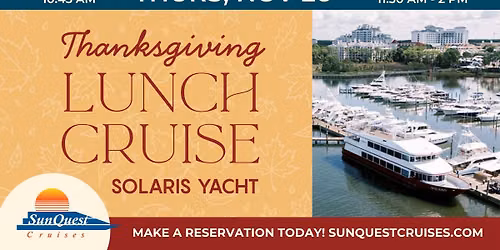 Thanksgiving Day Lunch Cruise