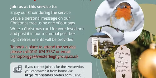 Christmas Carol & Memorial Service