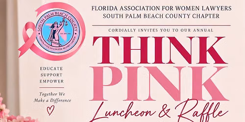 South Palm Beach FAWL's Think Pink Luncheon and Raffle 