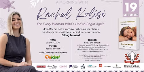 A Morning with Rachel Kolisi