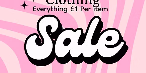 \u00a31 Sale on Behalf of Clyst caring and friends