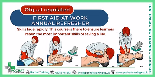 First Aid at Work Annual Refresher (RQF)