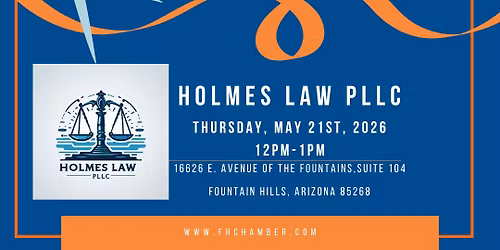 Ribbon Cutting - Holmes Law