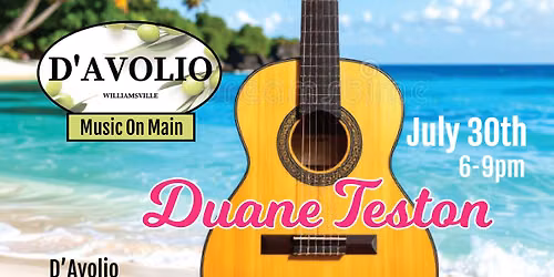 Duane Teston - D'Avolio Williamsville (Music On Main)