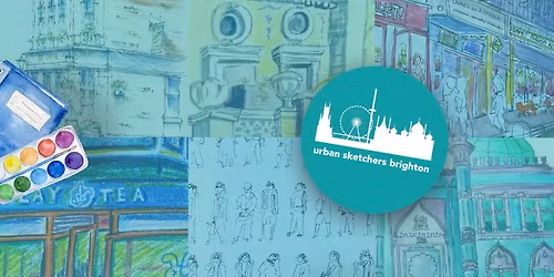 Urban Sketchers Brighton: Preston Manor Walled Garden