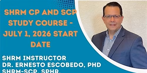 SHRM CP and SCP Study Course.  Text\/Call 210-269-8178.