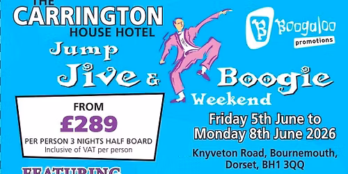 The Hot House Combo @ Jump, Jive & Boogie Weekend, Bournemouth