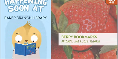 Berry Bookmarks