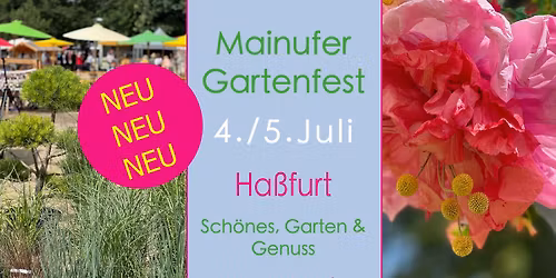 Mainufer Gartenfest Ha\u00dffurt