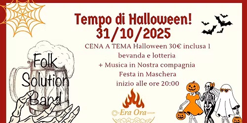 Bar Era Ora - Halloween con i Folk Solution Band