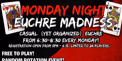Euchre Night at NayBours