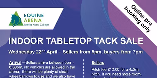 Merrist Wood Table Top Tack Sale