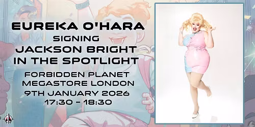 Eureka O'Hara signing Jackson Bright In The Spotlight