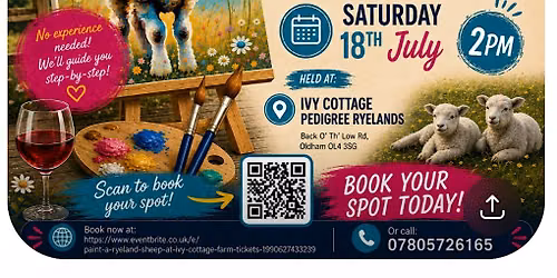 Ivy Cottage Farm Painting Workshop Paint A Cute Sheep