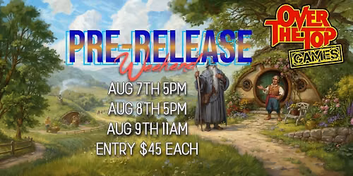 MTG The Hobbit Pre-RELEASE WEEKEND