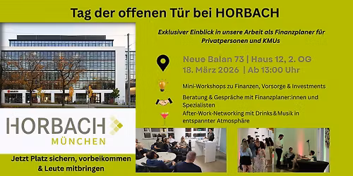 Tag der offenen T\u00fcr bei HORBACH