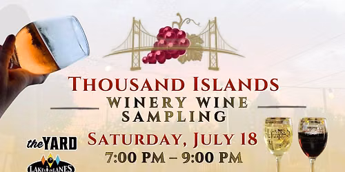 Thousand Islands Winery Wine Sampling