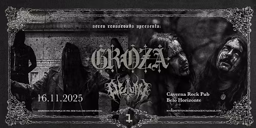 Groza e Outlaw em Belo Horizonte