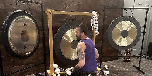 FREE EVENT Harvest of Light: Gong Bath Experience with Shaman Shane Knox