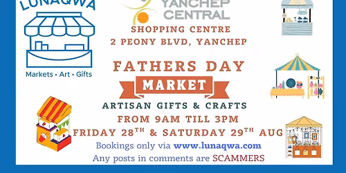 Fathers Day Market at Yanchep Central
