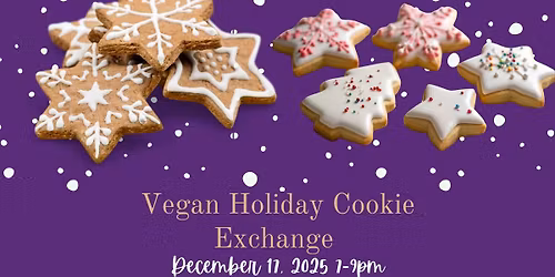 Vegan Holiday Cookie Exchange