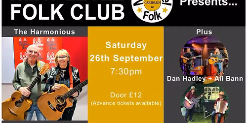 Next Level Folk Presents Steve and Julie Wigley (Plus Dan Hadley + Ali Bann and Markonica)