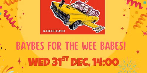 Family Hogmanay Party with Glamour & The Baybes 6-piece Band (Kids Event)