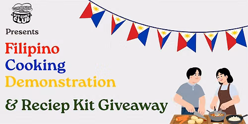 Filipino Cooking Demo and Recipe Kit Giveaway