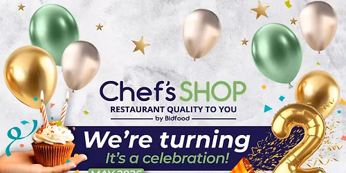 Look who's turning 2! It's a celebration!