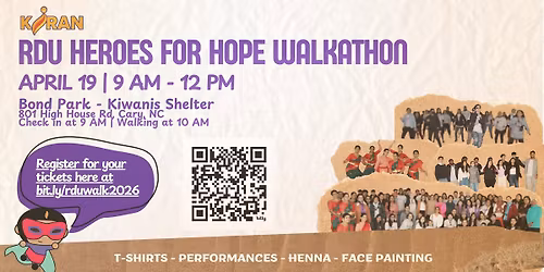 RDU Heroes for Hope Walkathon