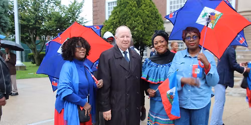 Haitian Flag Raising 