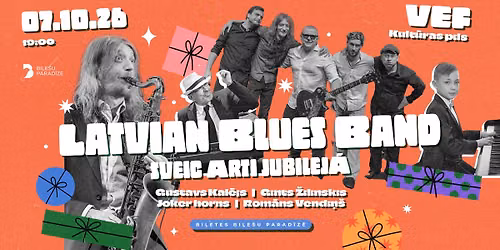 Latvian Blues Band sveic Arti jubilej\u0101!
