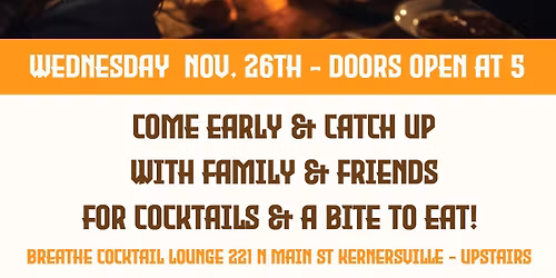 Grateful & Grooving Thanksgiving Kick-Off