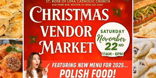 POLISH FOOD To-Go at the CHRISTMAS VENDOR MARKET